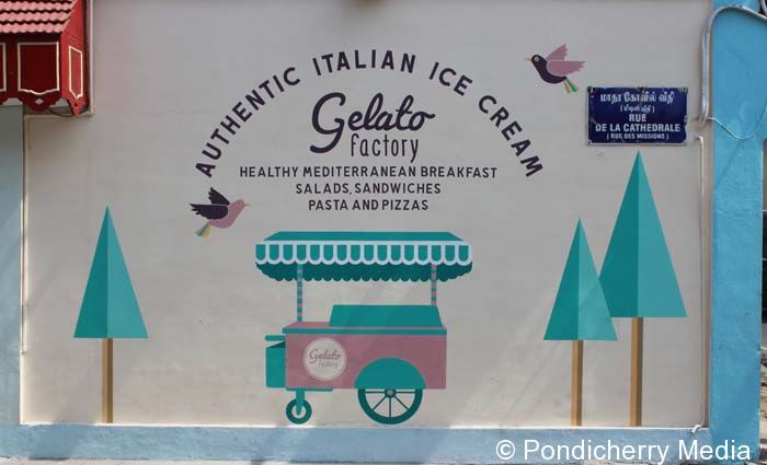 Gelato factory