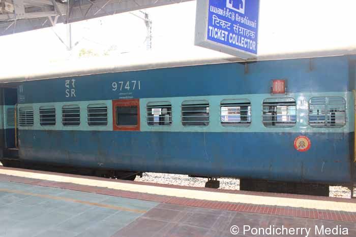 Train Timings from Pondicherry to Mangalore Via Trichy
