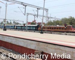 Train Timings from Pondicherry to New Delhi