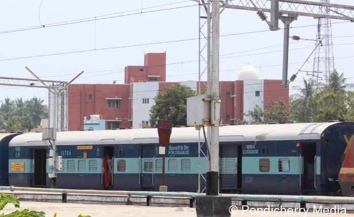 Train Timings from Pondicherry to Tirupati daily
