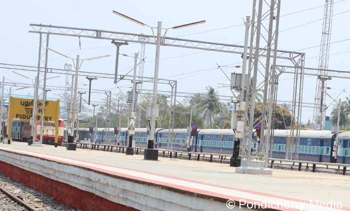 Train Timings from Pondicherry to Villupuram