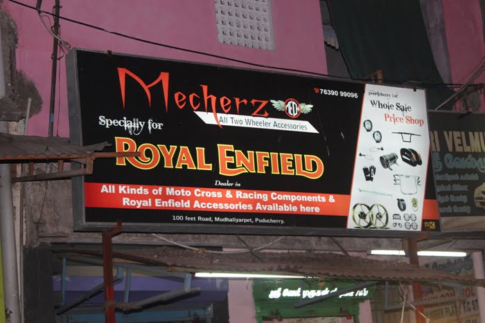 Mecherz Two Wheeler Accessories
