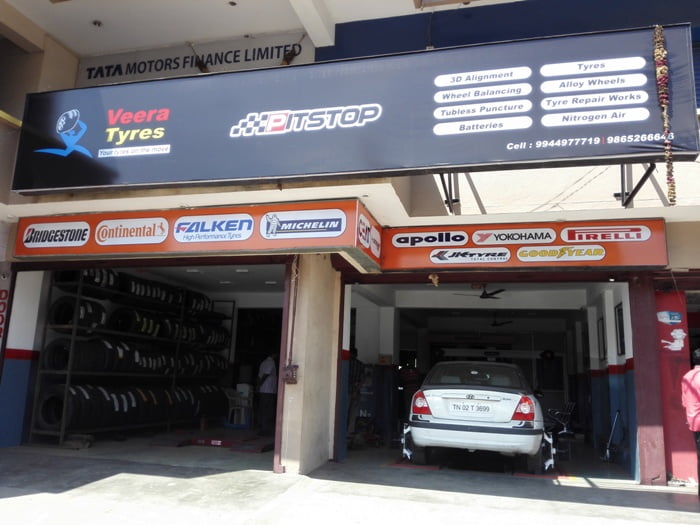 Veera Tyres Pitstop
